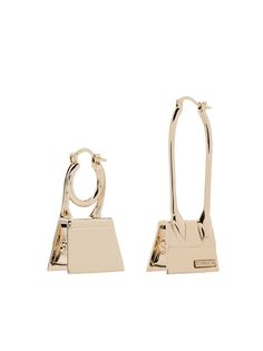 Jacquemus Les Chiquito Noeud asymmetric earrings