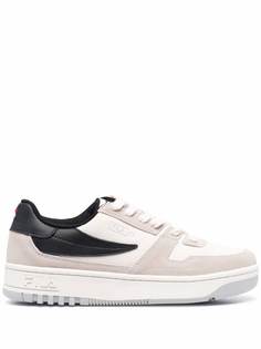 Fila panelled lace-up trainers