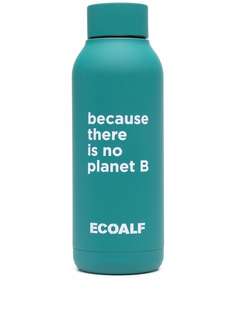Ecoalf slogan-print water bottle