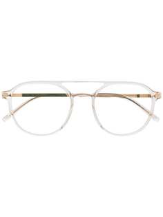 Mykita очки-авиаторы в прозрачной оправе