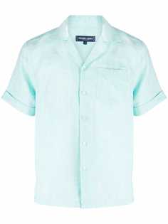 Frescobol Carioca short-sleeve linen shirt