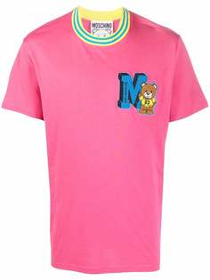 Moschino футболка с логотипом