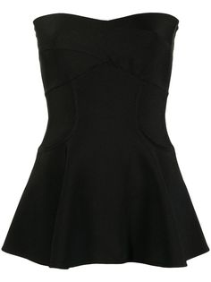 Herve L. Leroux топ с баской