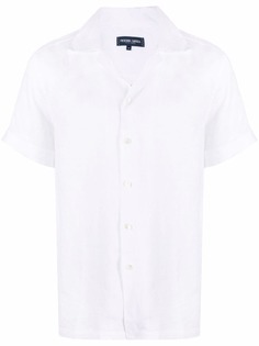 Frescobol Carioca short-sleeve linen shirt