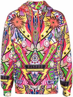 Moschino худи с графичным принтом