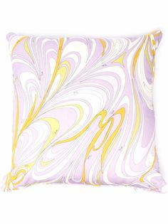 Emilio Pucci Nuages-print cushion