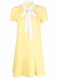 RED Valentino pussy-bow shift dress