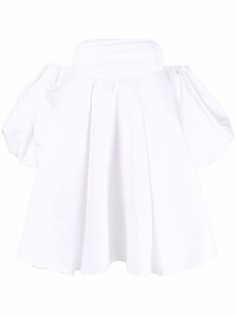 KHAITE The Katerina flared mini dress