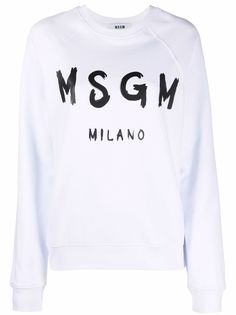 MSGM logo-print sweatshirt