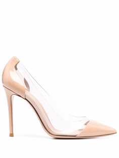 Gianvito Rossi туфли с прозрачной вставкой