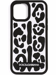 Dolce & Gabbana чехол для iPhone 12 Pro с леопардовым принтом