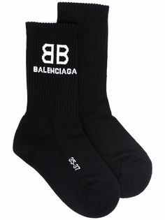 Balenciaga носки с логотипом