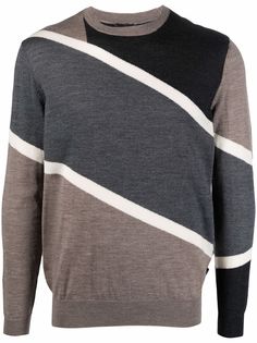 Emporio Armani свитер в полоску