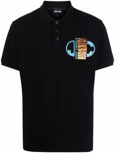 Just Cavalli рубашка поло с логотипом