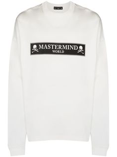 Mastermind Japan толстовка с круглым вырезом и логотипом