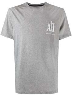 Armani Exchange футболка с монограммой