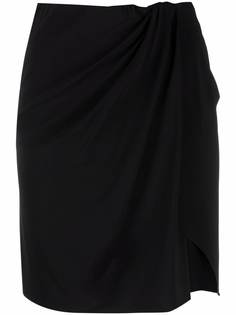 THE ANDAMANE юбка мини Gabrielle с запахом