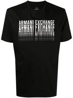 Armani Exchange футболка с логотипом
