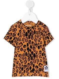 Mini Rodini футболка с леопардовым принтом