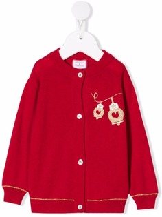 Simonetta embroidered button-down cardigan