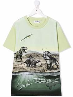 Molo TEEN Dino Earth graphic-print T-shirt