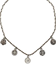 Chanel Pre-Owned колье 1996-го года с медальонами