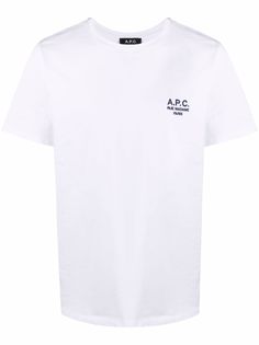 A.P.C. футболка с логотипом