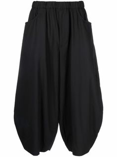 Black Comme Des Garçons укороченные брюки