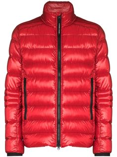 Canada Goose пуховик Crofton с высоким воротником