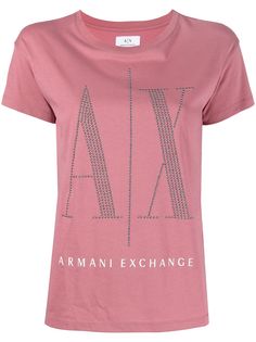 Armani Exchange футболка с логотипом