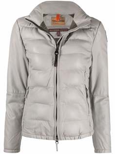 Parajumpers кожаный пуховик