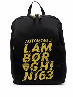 Automobili Lamborghini дутый рюкзак с логотипом