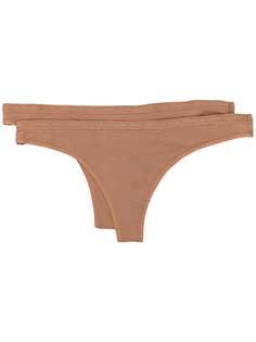 Calvin Klein Underwear трусы-стринги с логотипом