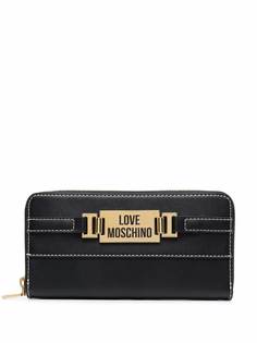 Love Moschino кошелек на молнии с логотипом