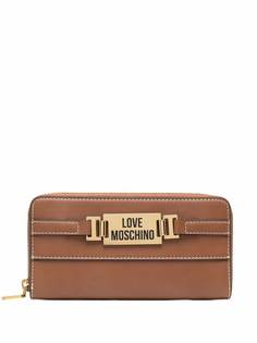 Love Moschino кошелек на молнии с логотипом