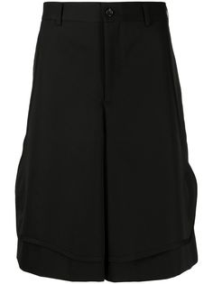 Comme Des Garçons Homme Plus шерстяные шорты широкого кроя