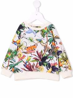 Molo jungle print organic cotton jumper