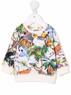 Molo embroidered crew-neck sweatshirt