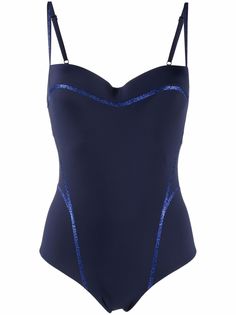La Perla glitter-detail swimsuit