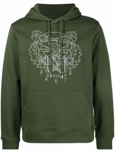 Kenzo толстовка с вышитым логотипом