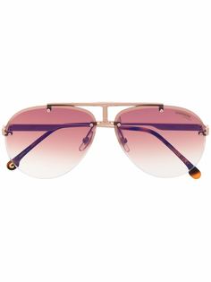 Carrera gradient-effect aviator sunglasses
