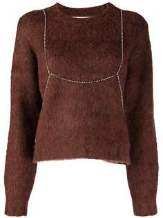 b+ab джемпер с заклепками