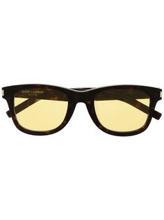 Saint Laurent Eyewear солнцезащитные очки в квадратной оправе