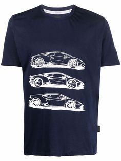 Automobili Lamborghini футболка с графичным принтом