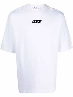 Off-White футболка с логотипом