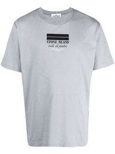 Stone Island футболка с логотипом
