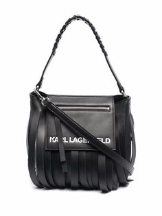 Karl Lagerfeld маленькая сумка-хобо K/Fringe