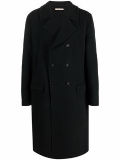 Massimo Alba двубортное пальто с заостренными лацканами