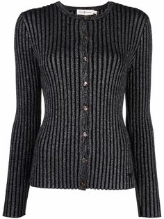 Tory Burch трикотажный топ в рубчик