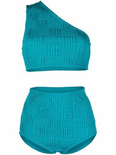 Bottega Veneta фактурный комплект с топом на одно плечо